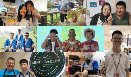 A collage of people from the MINDS community